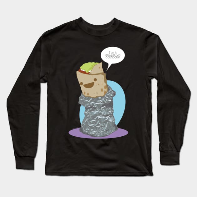 Delicious Cocoon Long Sleeve T-Shirt by JZintel